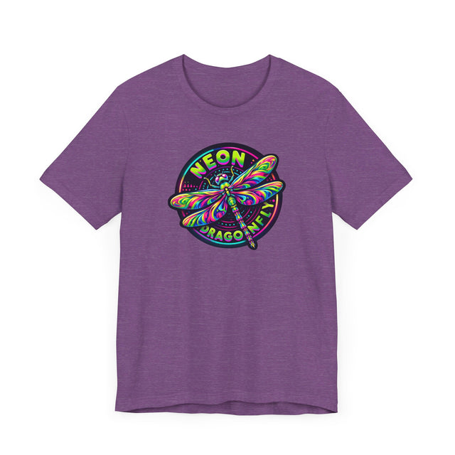 Neon Dragonfly T-shirt, Insect Lover Top