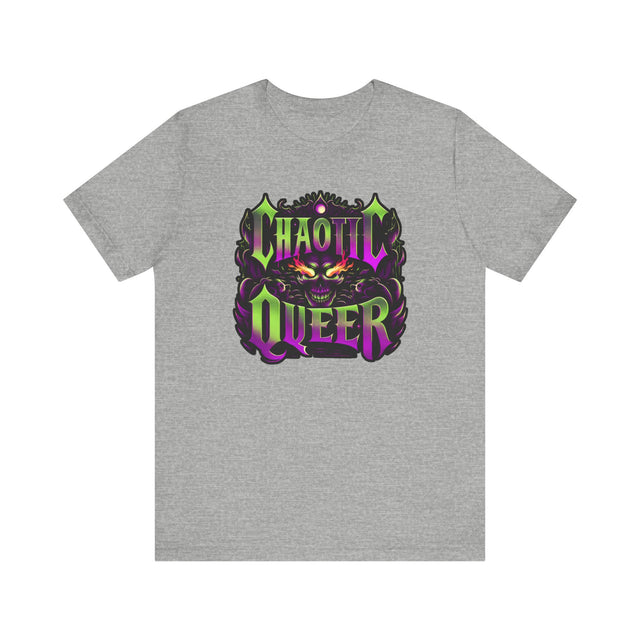 Chaotic Queer Shirt,Pride T-Shirt,Pride Parade T shirt, LGBTQ+ Tee,Nonbinary,Gay,Lesbian,Bisexual,Trans,BGLT,LBGT,Radical Fairies,Queer Goth
