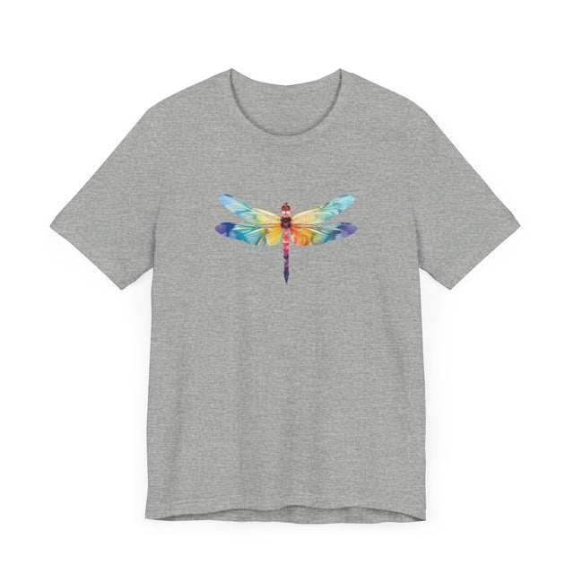 Rainbow Geometric Dragonfly
