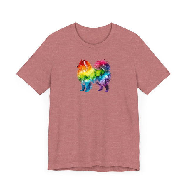 Rainbow Samoyed T-shirt,Pride Shirt,Dog Lover Top,Rainbow Animals,LGBTQ+ Tee, Sami owner, Sammy gift