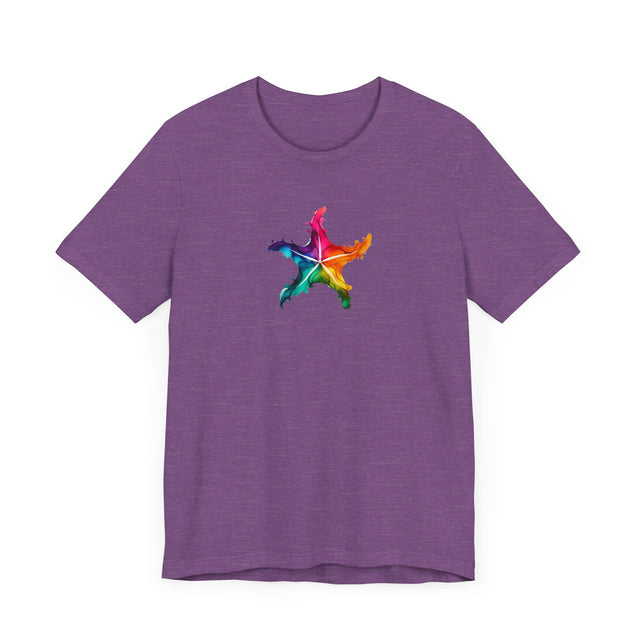 Rainbow Starfish Alcohol Ink,Marine life Tee,Sea life lover,Ocean Life,Nautical,Pride Shirt,LGBTQ+ Tee