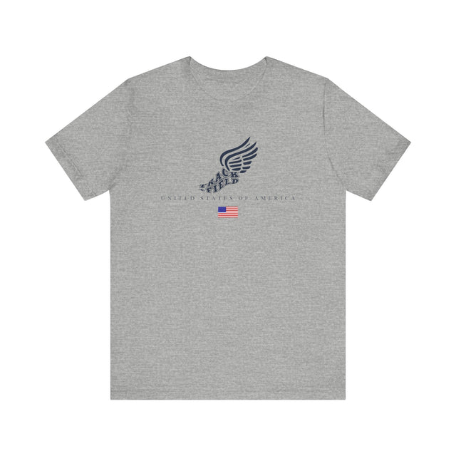 Track & Field Shirt-Sprinter Shirt-Runner Shirt-Track and Field USA Shirt-American Athlete Shirt-Support USA-USA Athlete