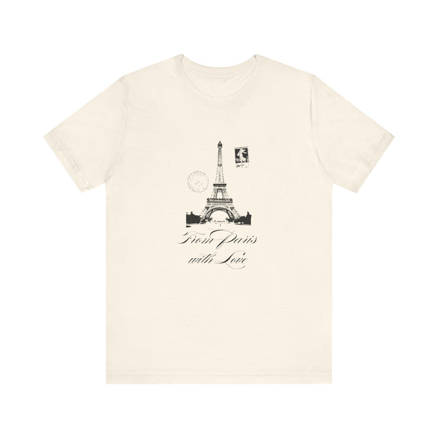 Paris Postcard Shirt, From Paris with Love shirt, Paris Postcard T-shirt, Trendy Paris Shirt, Cute Paris T-shirt, Paris lover shirt