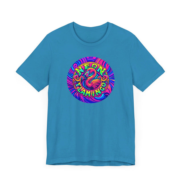 Neon Flamingo T-shirt, Flamingo Tee, Bird Lover