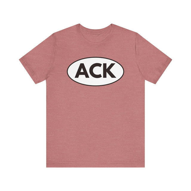 ACK tshirt, Nantucket airport shirt, Nantucket Shirt