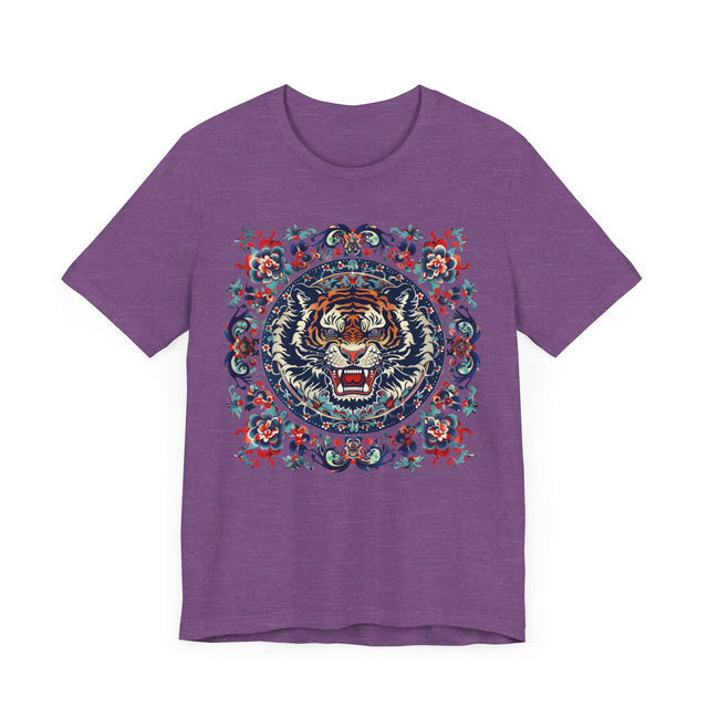 Tiger Mandala T-shirt,Tiger Lover Top,Big Cat Lover
