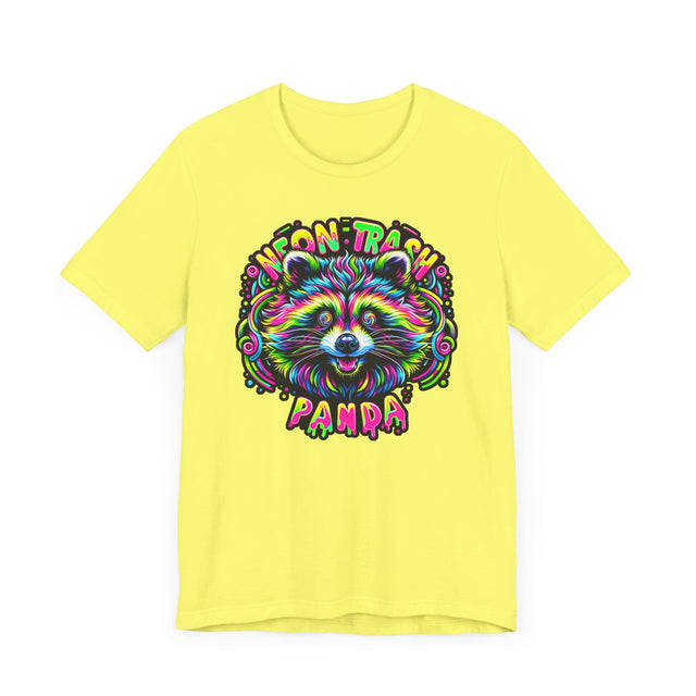Hypnotic Eyes Neon Trash Panda T-shirt, Raccoon Shirt, Animal Lover T shirt