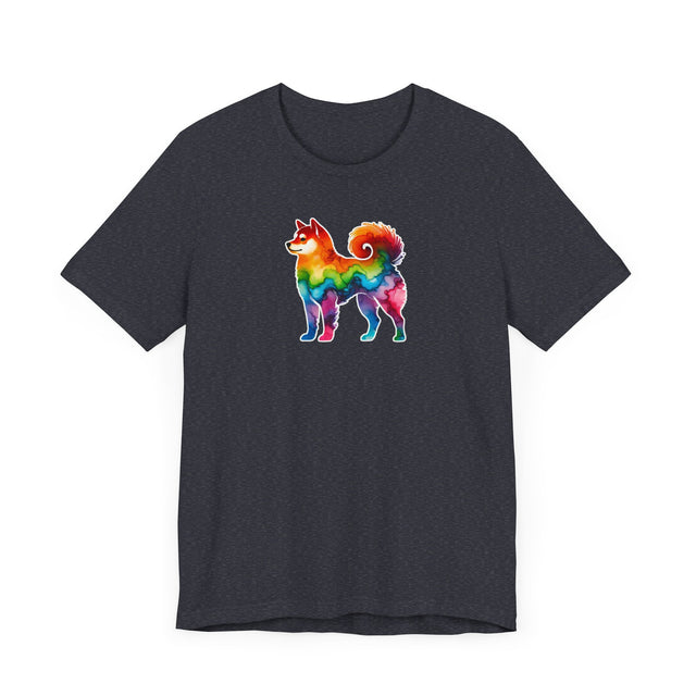 Rainbow Shiba Inu T-shirt,Pride Shirt,Dog Lover Top,Rainbow Animals,LGBTQ+ Tee, Shiba owner, Shiba Inu gift