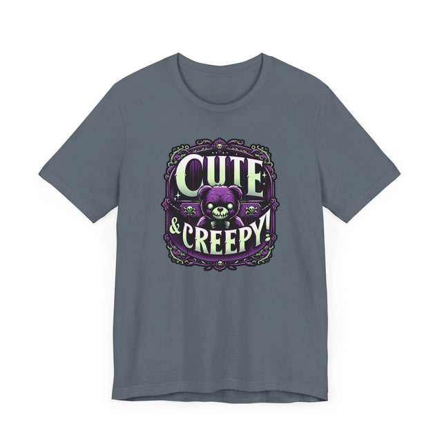 Cute & Creepy Teddy Bear T-shirt, Halloween Shirt