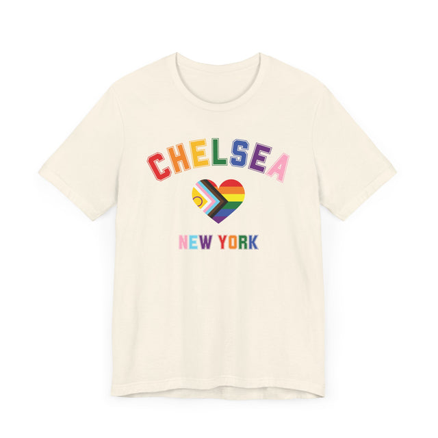 Chelsea NY Tshirt, New York Lover, Chelsea Gift, Gay New Yorker T-shirt, Cute T for her, Cool T for him, NYC Tshirt, Gay New York City Gift