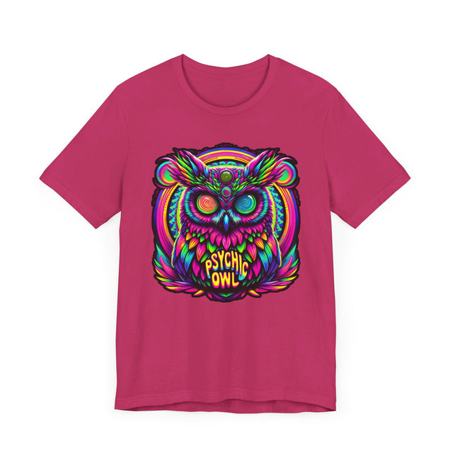 Psychic Owl T-shirt, Owl Tee, Bird Lover