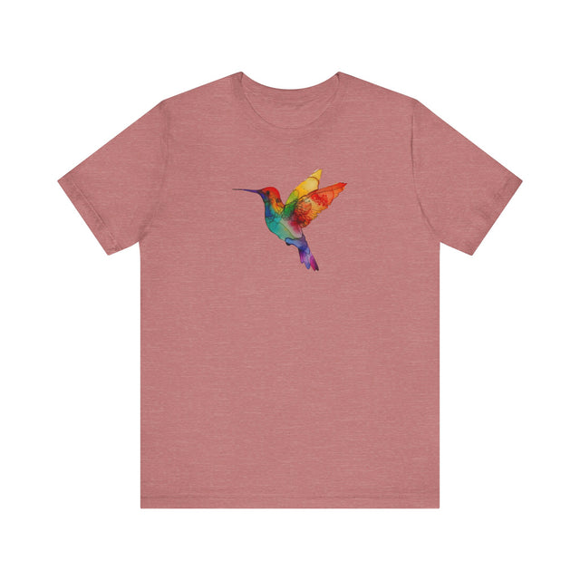 Rainbow Hummingbird T-shirt,Pride Shirt,Bird Lover Top,Rainbow Animals,LGBTQ+ Tee,Queer,Gay,Lesbian,Bisexual,Trans,BGLT,LBGT