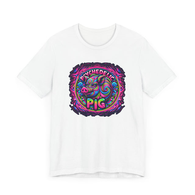 Psychedelic Pig T-shirt, Piggy Tee