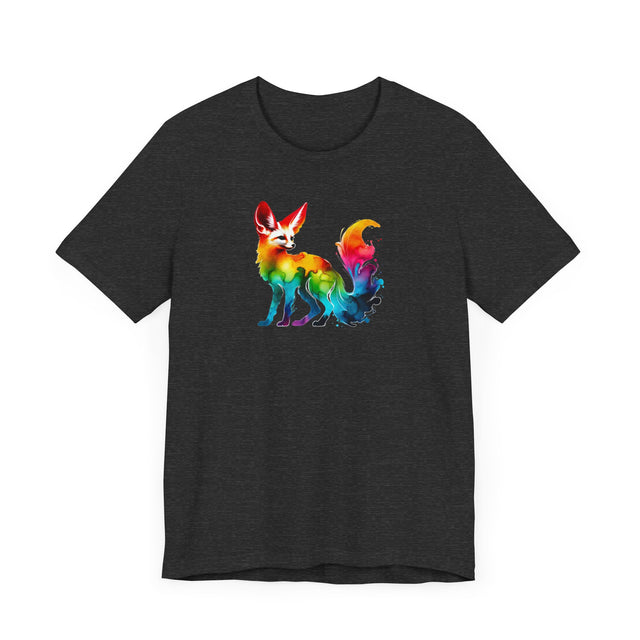 Rainbow Fennec Fox,Vixen lover,Foxy tee,Pride Shirt,Rainbow,Pride Parade T shirt,LGBTQ+ Ally Tee