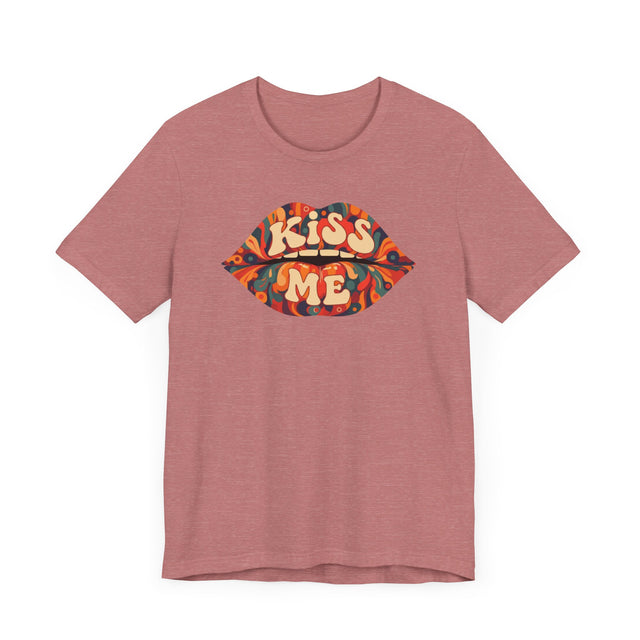 Kiss Me Psychedelic Lips T-shirt