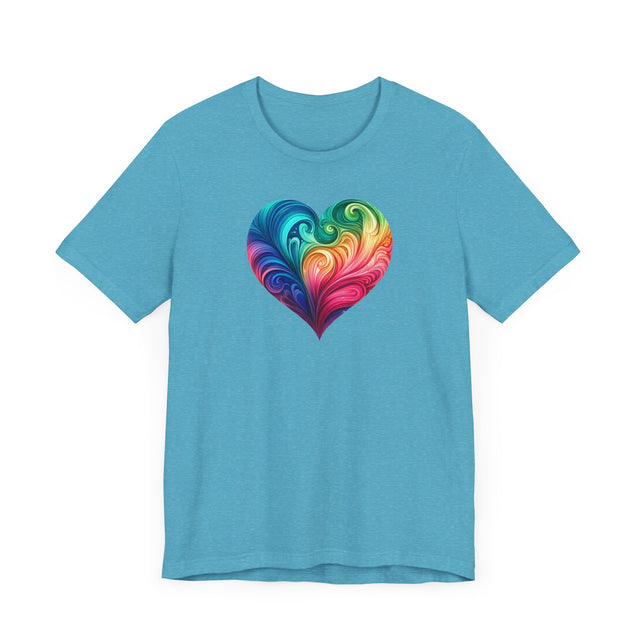 Rainbow Heart Swirl Shirt