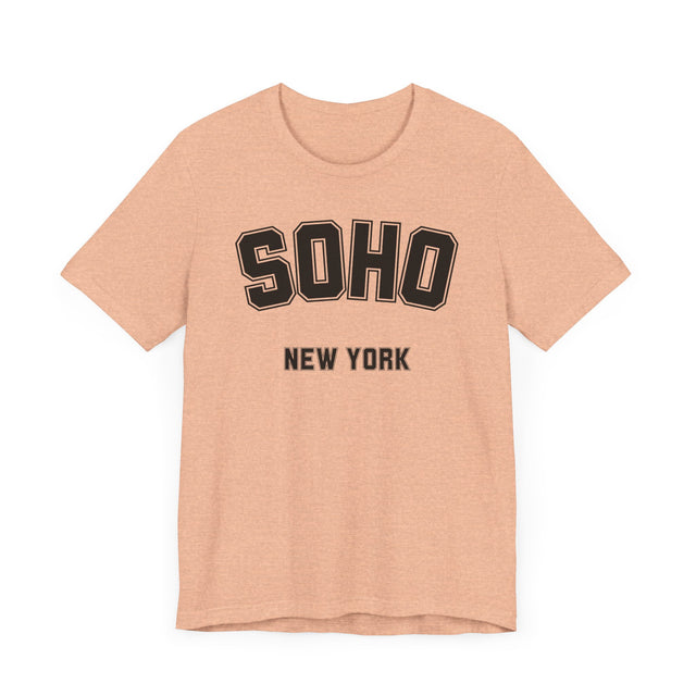 SoHo Tshirt, New York Lover, Hip New York Gift, Real New Yorker T-shirt, Cute T for her, Cool T for him, NYC Tshirt, New York City Gift