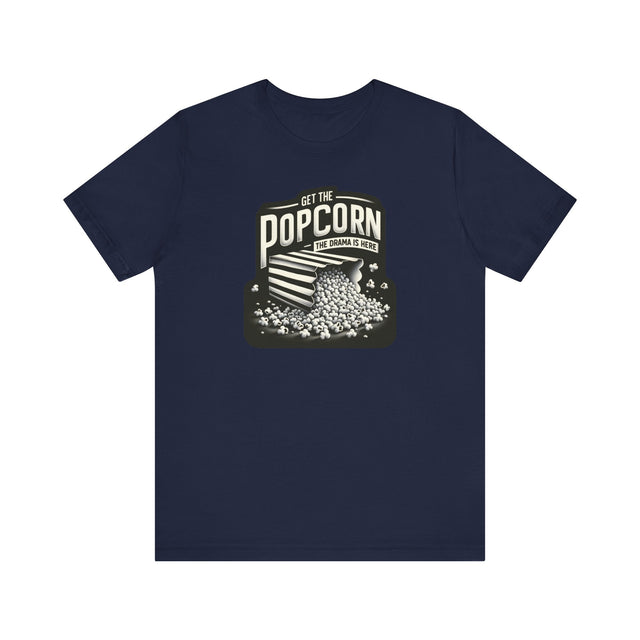 Get the popcorn, The Drama is Here t-shirt,Diva Tee,LGBTQ+ Theme,Drag Race Shirt,Drag Queen Shirt,LGBTQ,Drag Culture,Drag Fan,Queer, RPDR T-shirt