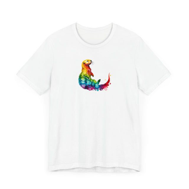 Rainbow Sea Otter,Marine life Tee,Sea life lover,Ocean Life,Nautical,Pride Shirt,LGBTQ+ Tee