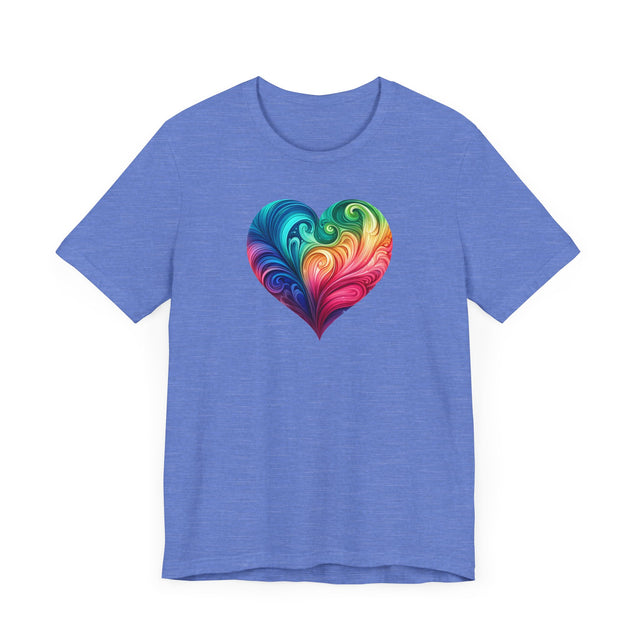 Rainbow Heart Swirl Shirt