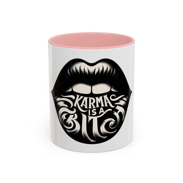 Karma is a Bitch,Lips Mug,Karma Mug, Trendy Gift,Gift for Her,Funny Gift,Sarcastic gift,Funny Karma Mug,RPDR quote,Drag Race Mug,Karma Gift