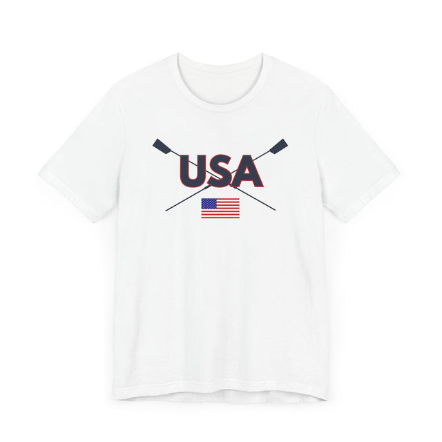 Rowing USA Shirt, Rowing Crew Shirt, Support USA Shirt, USA Rower, Rower Gift, Rowing Coach Gift, Rowing Gift