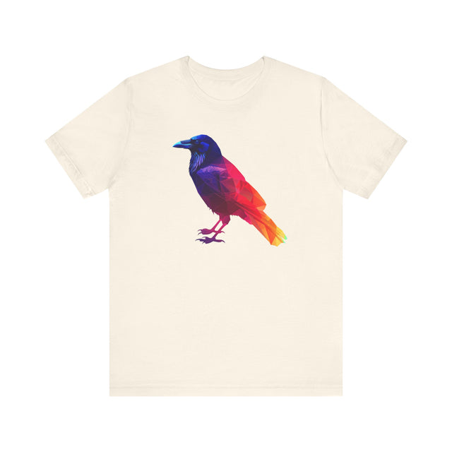 Rainbow Raven T-shirt,Pride Shirt, Pride Parade Top, Rainbow Animals,LGBTQ+ Tee, Nonbinary, Gay, Lesbian, Bisexual, Trans, BGLT, LBGT, Enby, Pansexual