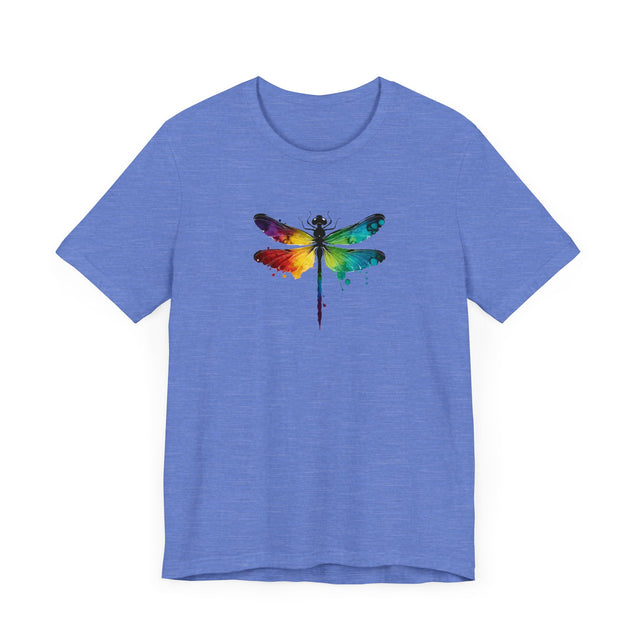 Rainbow Dragonfly Alcohol Ink,Dragonfly lover,Pride Shirt,LGBTQ+ Ally Tee,Queer