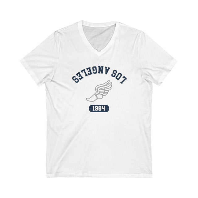 Los Angeles 1984 Vintage Athletic Winged Foot T-Shirt