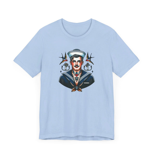 Tattooed Sailor T-shirt, Sailor shirt, Flash Tattoo Style