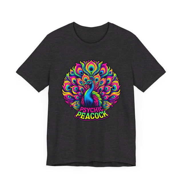 Psychic Peacock T-shirt, Peacock Tee, Bird Lover