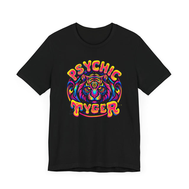 Third Eye Psychic Tyger T-shirt, Tiger Lover Top, Big Cat Lover