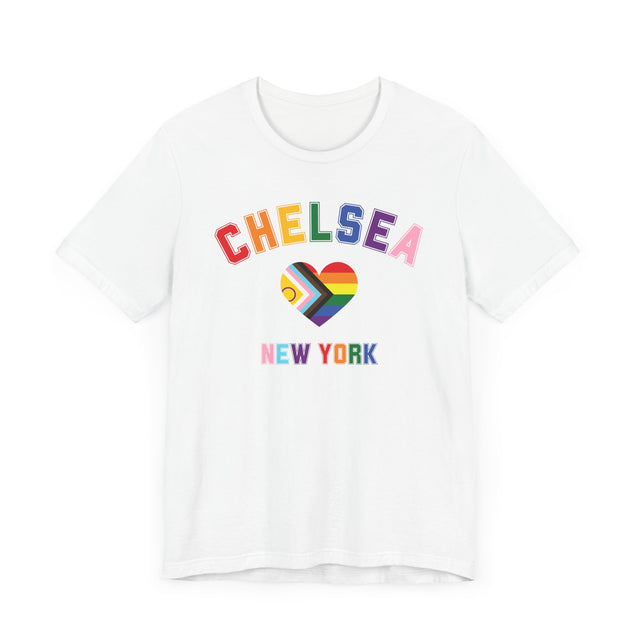 Chelsea NY Tshirt, New York Lover, Chelsea Gift, Gay New Yorker T-shirt, Cute T for her, Cool T for him, NYC Tshirt, Gay New York City Gift