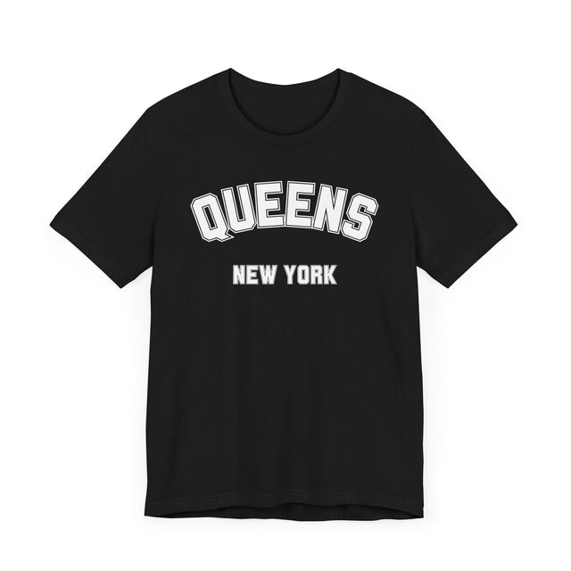 Queens NY Tshirt, New York Lover, Queens Gift, Real New Yorker T-shirt, Cute T for her, Cool T for him, NYC Tshirt, New York City Gift
