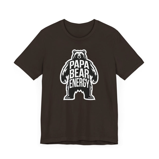 Papa Bear Energy T-shirt, Animal Lover T shirt, Big Bear