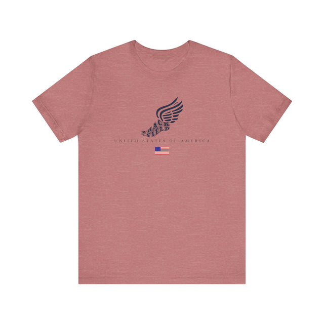 Track & Field Shirt-Sprinter Shirt-Runner Shirt-Track and Field USA Shirt-American Athlete Shirt-Support USA-USA Athlete
