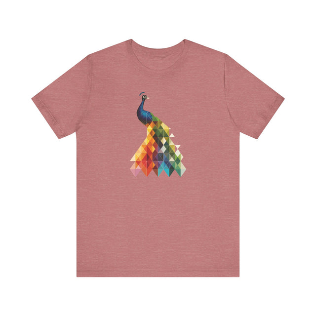 Rainbow Peacock T-shirt,Pride Shirt, Pride Parade Top, Rainbow Animals,LGBTQ+ Tee