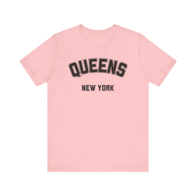 Queens NY Tshirt, New York Lover, Queens Gift, Real New Yorker T-shirt, Cute T for her, Cool T for him, NYC Tshirt, New York City Gift
