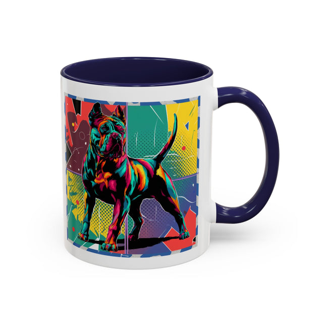Cane Corso Coffee Cup,4-Panel Pop Art Mug,Cane Corso Lover,Corso Mom,Corso Dad,Dog Lover Gift,Cane Corso Gift
