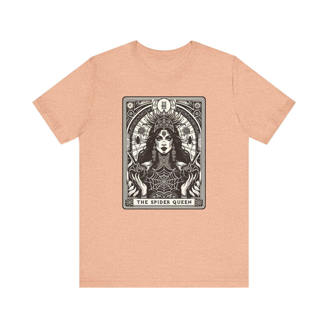 Spider Queen,Tarot card shirt,Mother's Day Gift,Tarot Reader Gift,Witchy Shirt,Mystical Cards Tee,Spider Lover Gift,Goth Mom Tee, Goth Shirt