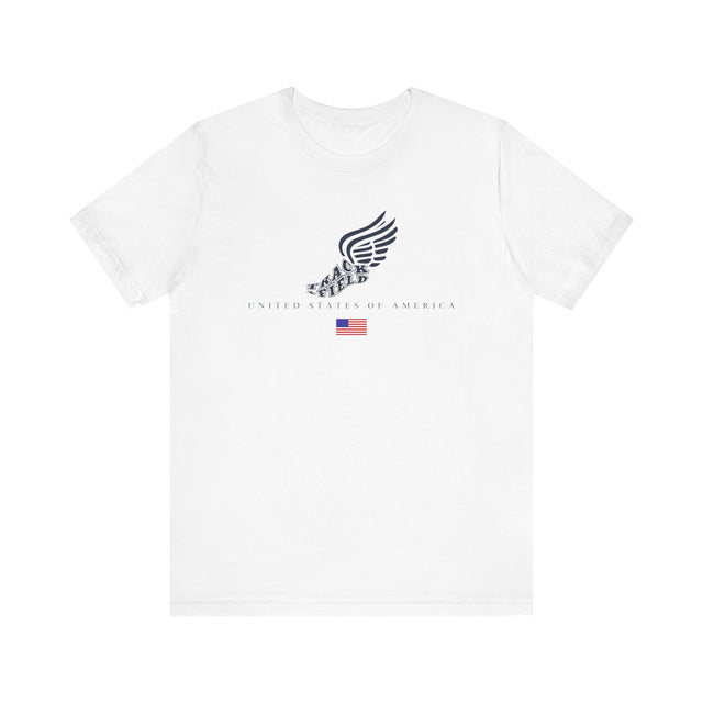 Track & Field Shirt-Sprinter Shirt-Runner Shirt-Track and Field USA Shirt-American Athlete Shirt-Support USA-USA Athlete