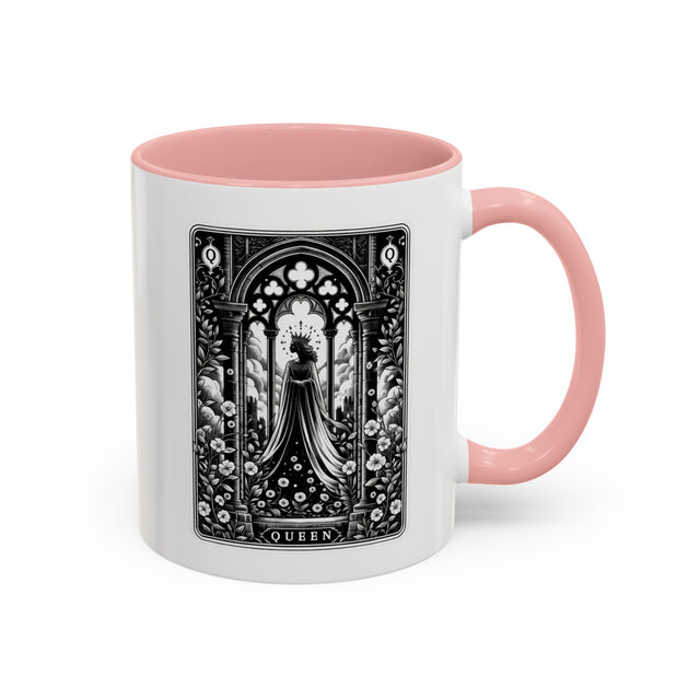 Queen of the Castle,Tarot card mug,Mother's Day Gift,Tarot Reader Gift,Homemaker gift,Mystical Cards Cup,Celestial Astrology,Gift for her