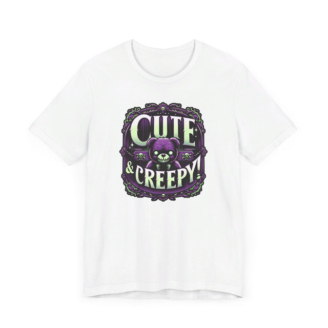 Cute & Creepy Teddy Bear T-shirt, Halloween Shirt