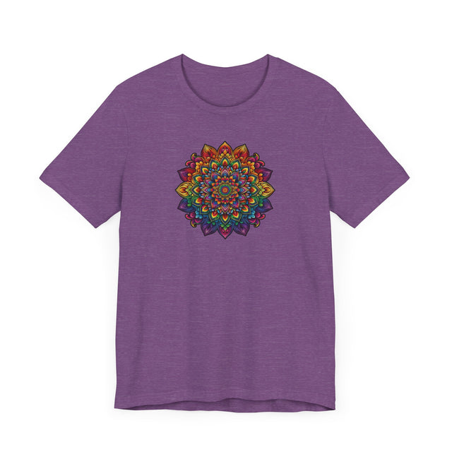 Rainbow Mandala T-shirt, PrideShirt, Rainbow T-shirt