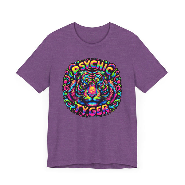Psychic Tyger T-shirt,Tiger Lover Top,Big Cat Lover