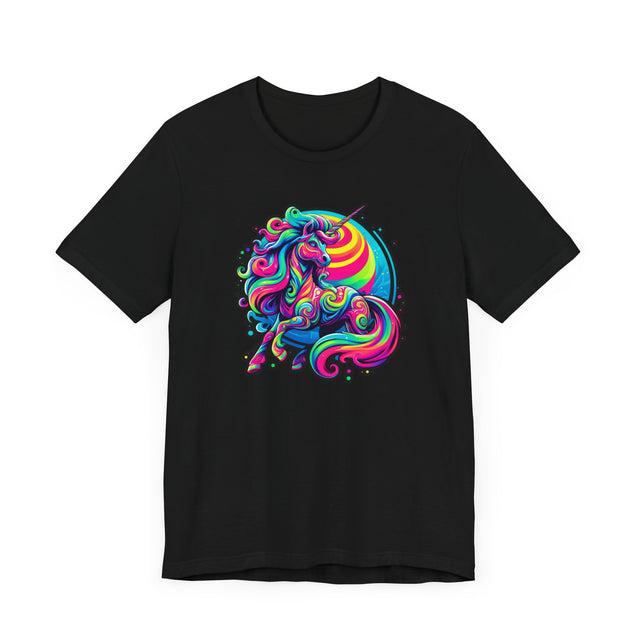 Neon Unicorn Moon T-shirt, Unicorn Tee