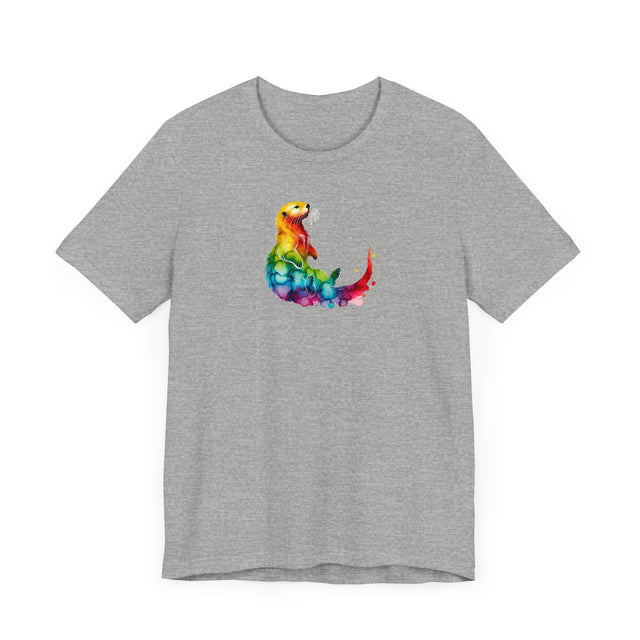 Rainbow Sea Otter,Marine life Tee,Sea life lover,Ocean Life,Nautical,Pride Shirt,LGBTQ+ Tee