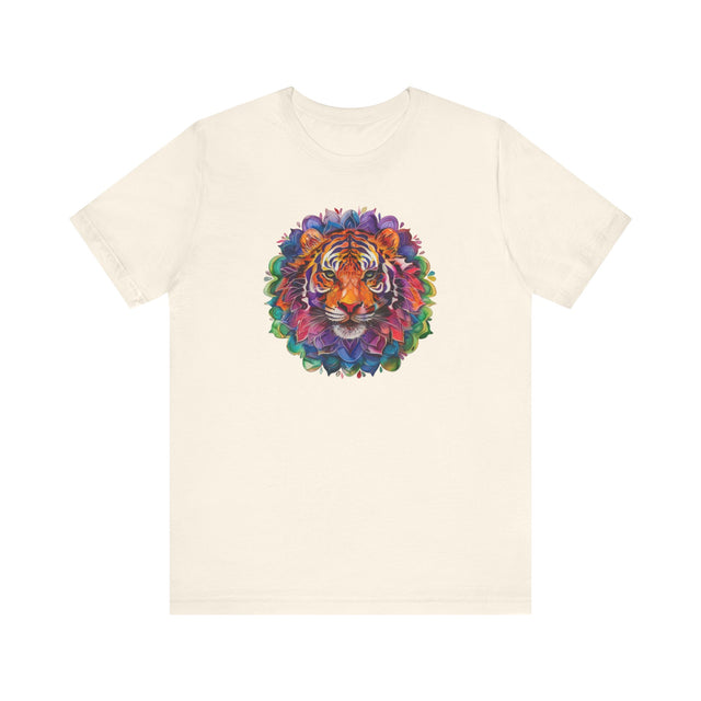 Tiger Rainbow Mandala T-shirt,Pride Shirt,Tiger Lover Top,Rainbow Animals,LGBTQ+ Tee,Queer,Gay,Lesbian,Bisexual,Trans,BGLT,LBGT