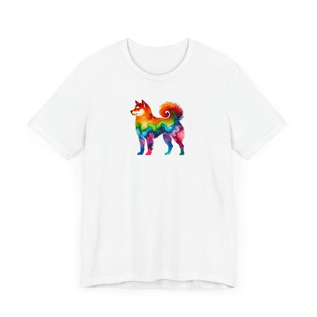 Rainbow Shiba Inu T-shirt,Pride Shirt,Dog Lover Top,Rainbow Animals,LGBTQ+ Tee, Shiba owner, Shiba Inu gift