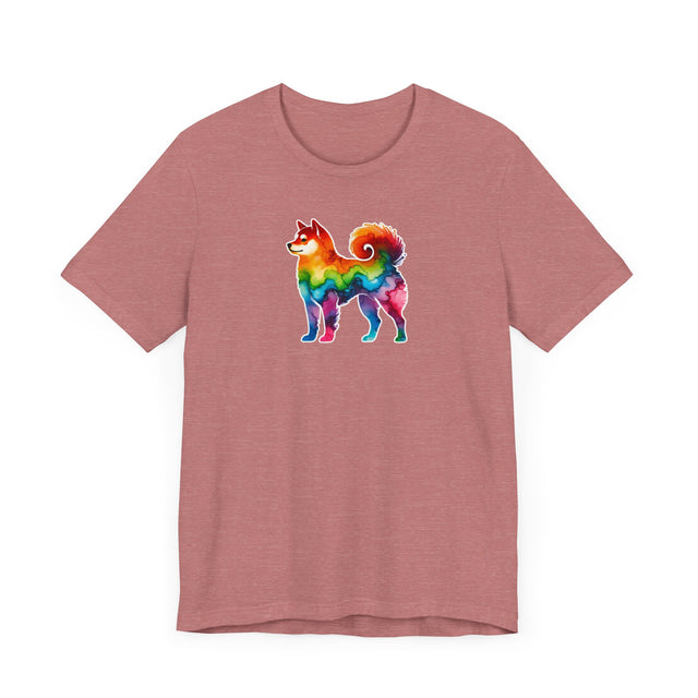 Rainbow Shiba Inu T-shirt,Pride Shirt,Dog Lover Top,Rainbow Animals,LGBTQ+ Tee, Shiba owner, Shiba Inu gift